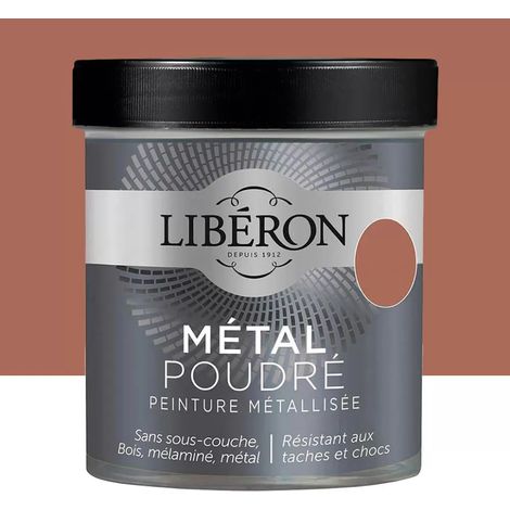 Peinture métallisée Libéron Métal Poudré Cuivre clair 0,5 L (1/3)