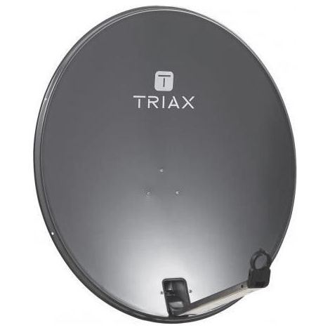 Parabole Satellite - TRIAX - TDS78 - Acier Galvanisé - 78 cm - Gris Anthracite (1/3)