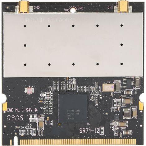 SR71-12 AR9220 Drahtlosnetzwerkkarte, 2,4 GHz 500 mW Funkmodul, Mini-PCI-Elektronikadapter (1/5)