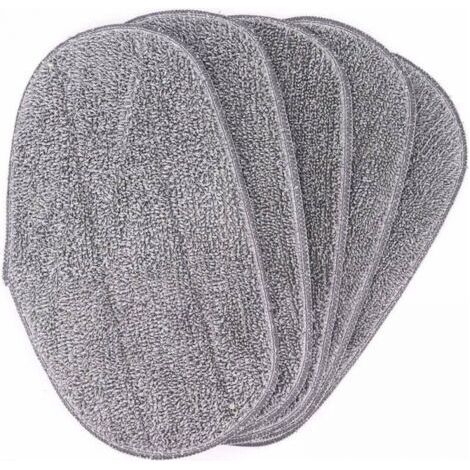 5er-Pack Mikrofaser-Ersatzpads für Leifheit CleanTenso Dampfmopp