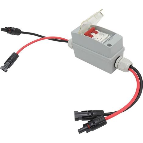 Jeffergarden Disjoncteur, Home MCB 32A avec Boîte de Distribution pour Système Solaire (Avec câble et connecteur PV) (1/5)