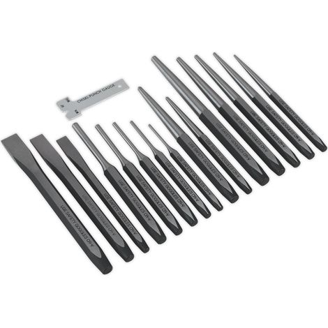 Sealey Premier Punch & Chisel Set 16pc AK9216 (1/2)