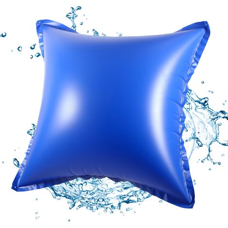 Jiubiaz Cuscino piscina invernaggio cuscino d'aria cuscino invernale copertura piscina cuscino piscina 120x120cm quadrato per piscine fuori terra come copertura invernale 1 pezzo (1/5)