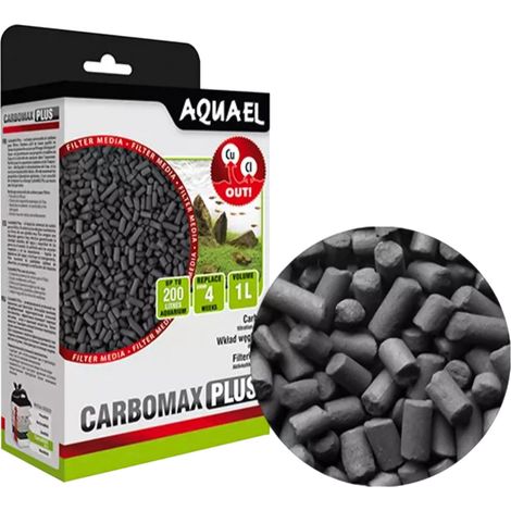 Aquael Carbomax Plus 1l - Aktivkohle (1/2)