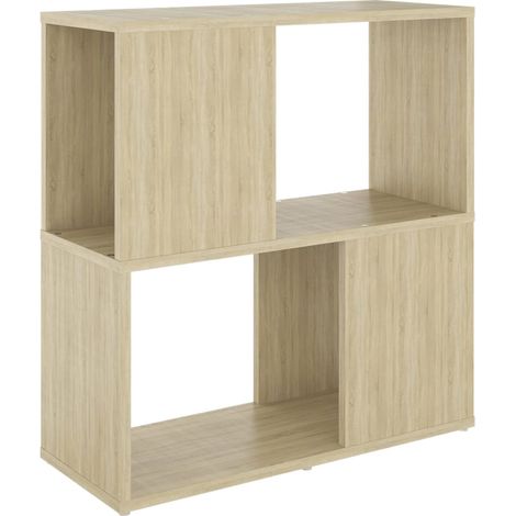 Maison Exclusive - Bücherregal Sonoma-Eiche 60x24x63 cm Holzwerks