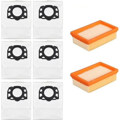 Couvercle anti-poussière de rechange pour aspirateur eau et poussière PREMIUM MV4, MV5, MV6 et WD4, WD5 et WD6. Filtre HEPA inclus.-AquaForge (1/5)
