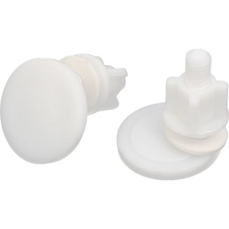 39 mm x 46 PP-Top-WC-Sitzscharnier Bolzenmutter Unterlegscheibe 2 Sätze (1/3)
