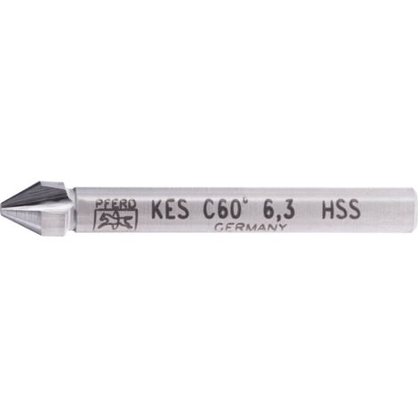 PFERD TOOLS KES HSS DIN 334 C60° 6,3 25202161 Kegelsenker 6.3 mm HSS 1 St. (1/3)
