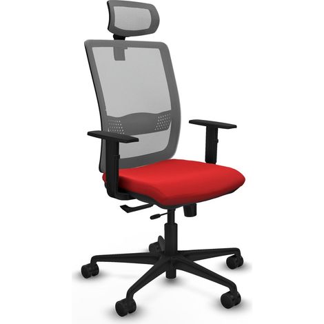 Sedia ergonomica piqueras y crespo Haches nero supporto collo lombare (1/2)