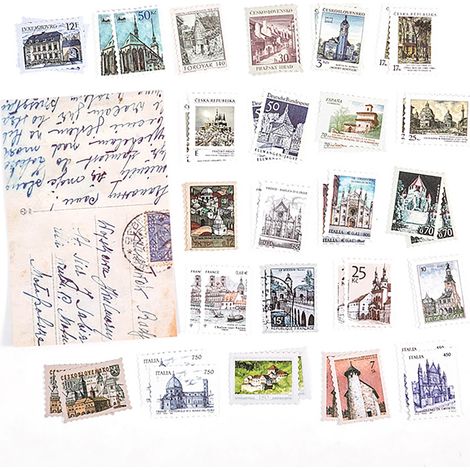 Ensemble de 46 autocollants aux couleurs vives, adhésifs non desséchants, pour la création d'albums photo et de scrapbooking. (1/4)