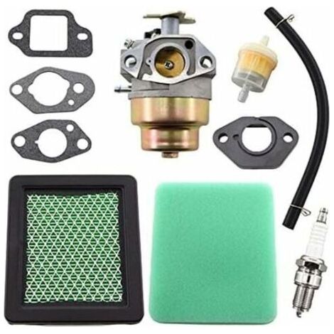 GCV 190 Carburateur avec Bougie D'allumage Ligne de Carburant pour Honda GCV190 GCv160 Moteur Convient pour tondeuse à gazon 16100-z0y-m42..DEBUNS