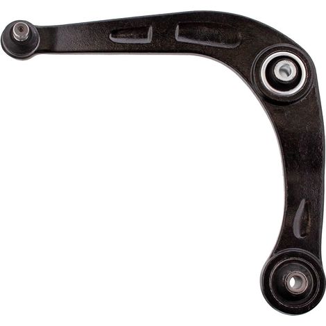 Linker vorderer Querlenker – 1 Stück – Schwarzer Stahlguss – Hochwertiges Ersatzteil – Für Peugeot 206 und SW