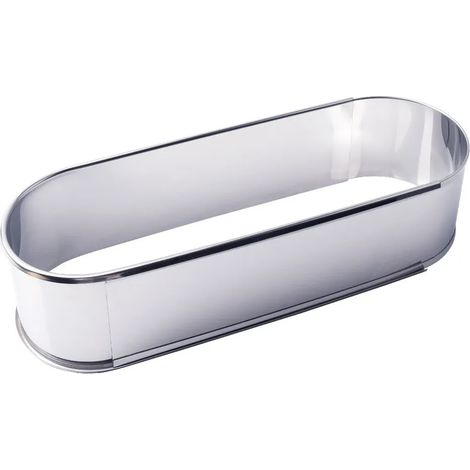 Moldes para hornear - fabricados en acero inoxidable - cuadrados u ovalados - ajustables en varios tamaños