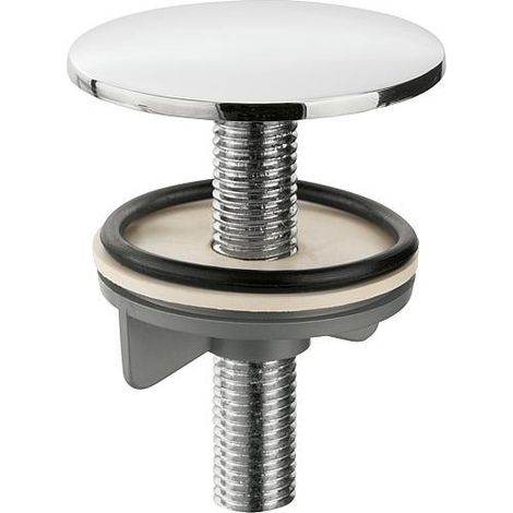 Couvercle de robinet modele lourd, cache chrome Ø 50 mm (1/2)