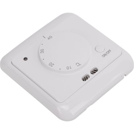 Thermostat mécanique pour plancher chauffant électrique destiné aux bâtiments commerciaux, industriels et civils (chauffage en courant alternatif 230 V).