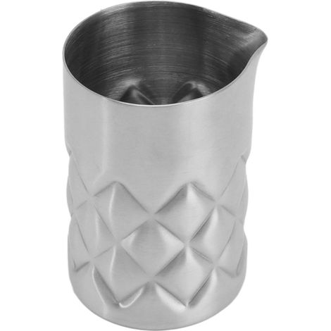 Verre à cocktail en acier inoxydable 304 avec grille et graduation extérieure, idéal pour les fêtes et les pique-niques. (1/5)