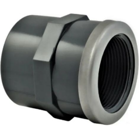 Manchon PVC pression mixte 50 mm, 40x49 renforcé inox