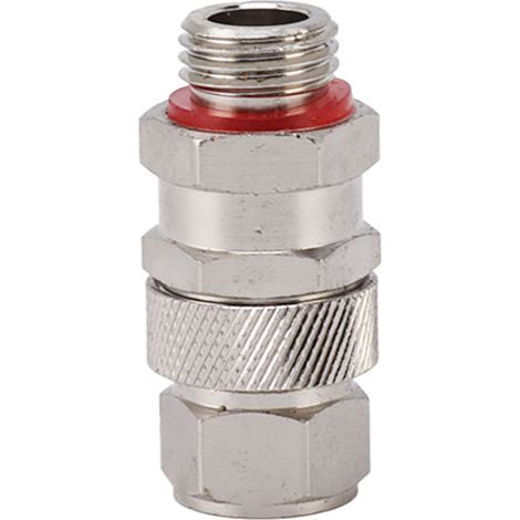 G3/8 High Pressure Washer Hose Connector, Copper, Anti-Tangle, 360 Degree Rotating Adapter for Lawn and Garden (1/5)
