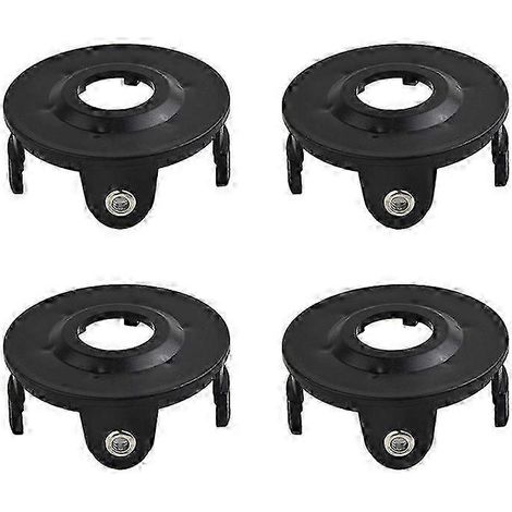 4 pièces compatibles avec les tondeuses à gazon Makita Akkusense, couvercle de bobine de rechange, édition 196146-9 / 195858-1 d (1/4)
