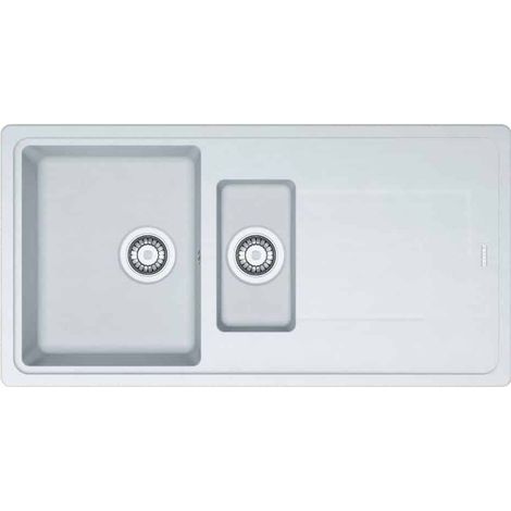 Evier Franke Titan Tectonite TTD651 - Blanc Artic (Moucheté)