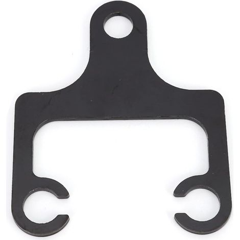 Motorrad-Tachometerhalterung, Drehzahlmesserhalterung aus Eisen, Instrumentenhalterung mit 77 mm Lochabstand, 7 cm Länge (1/5)