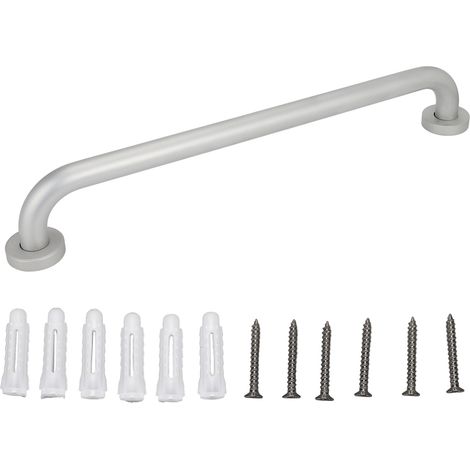 Poignée de douche antidérapante, barre d'appui métallique multifonctionnelle pour salle de bain, douche, piscine, etc. (1/5)