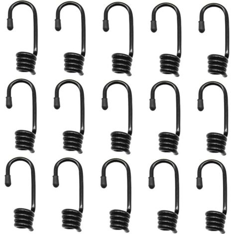 Packung mit 16 Spiralhaken für 9-mm-Abstandsseile, für den Außenbereich (1/4)