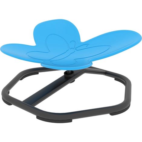Mobilier de jardin pour enfant - Balançoire Sensorielle Papillon Équilibre et Coordination Plastique Métal Bleu (1/5)