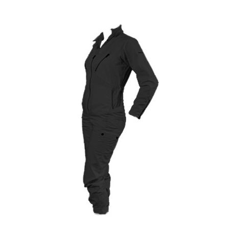 Combinaison de travail agricole noire femme LMA - Couleur Noir - Taille Vêtement 2XL