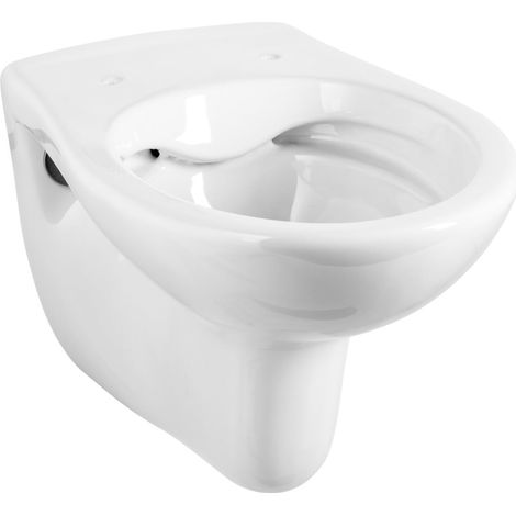Cornat Wand-Tiefspühl-WC spülrandlos weiß (1/3)