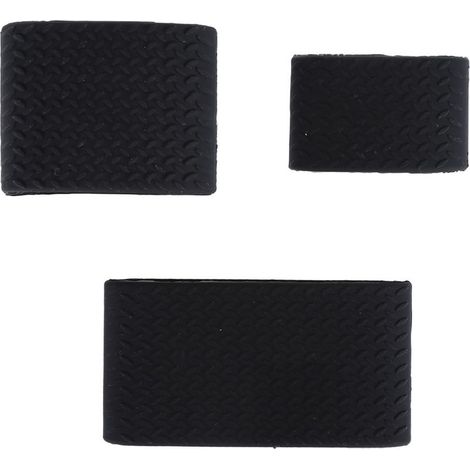 Manchon silicone antidérapant pour tondeuse – 3 bandes multifonction pour coiffure et barber professionnel (prévient glissement, protège peau) (1/5)