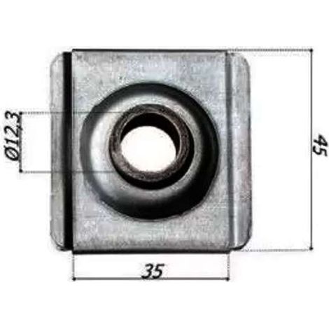Cuscinetto A Sfera Quadro Supporto Cassonetto
