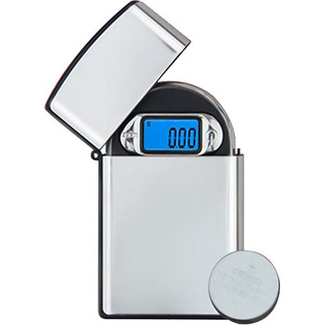 Hochpräzise digitale Waage, LED-Hintergrundbeleuchtung, Mini-Taschenformat, für die Schmuckherstellung, 200 g, 0,01 g (1/5)
