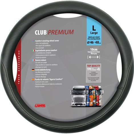 Club, Coprivolante In Skeentex - L - D.46/48 Cm - Nero (1/2)