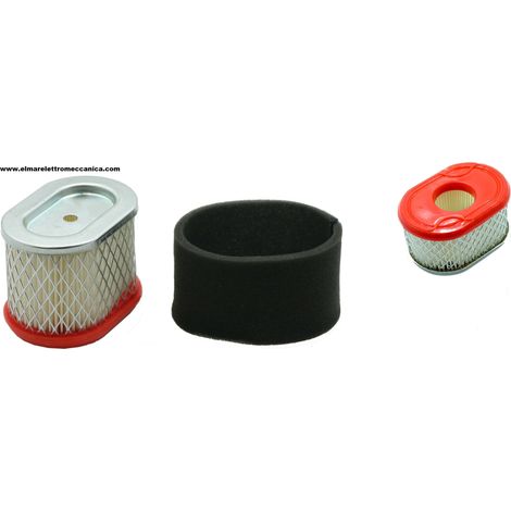 BRIGGS & STRATTON Filtro aria Vanguard 3 e 4 HP orizzontale 83100. Misure 84x57x61 mm 310475
