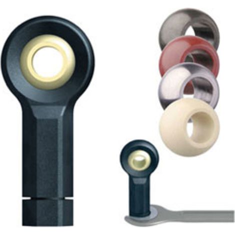 igus KARM-06-CL Gelenkkopf  Bohrungs-Ø 6 mm