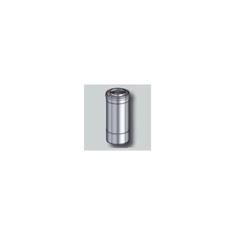 Rallonge ventouse inox 0,5 mètre 80/125 - Rallonge ventouse inox 0,5 mètre 80/125- réf : CGAS000185 - DOMUSA