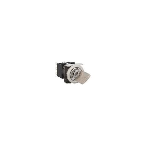 Idec LB6MK-2T6B LB6MK-2T6B Commutateur à clé 250 V 5 A 1 x Off/(On) 1 x 90 ° IP65 1 pc(s) S111612