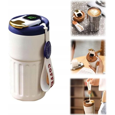 Tazza termica per caffè, tè, borraccia intelligente con display, 500 ml (1/5)
