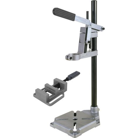 Support de perceuse avec colonne ronde Mâchoire de serrage 160 x 230 x 500 mm (1/4)