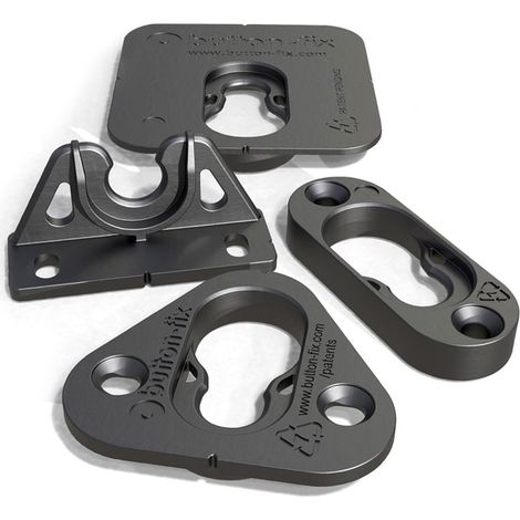 Caja de: 100 Uds. Conector Panelado Button-Fix Tipo 1 Triangular (1/4)