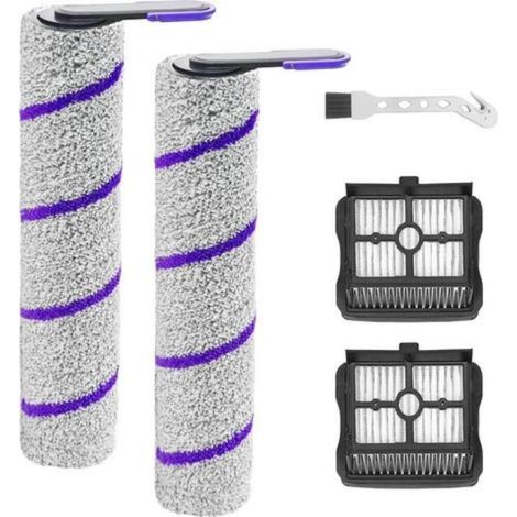 Kit 5 pièces Rowenta X-Clean 10 – 2 rouleaux + 2 filtres + 1 brosse – Aspirateur eau/poussière (1/5)