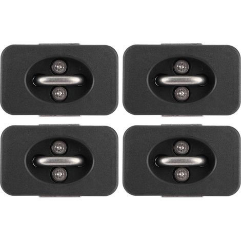 Lot de 4 anneaux d'ancrage extensibles pour Ford F-150 (1998-2014), capacité de charge de 454 kg (1000 lb). (1/5)