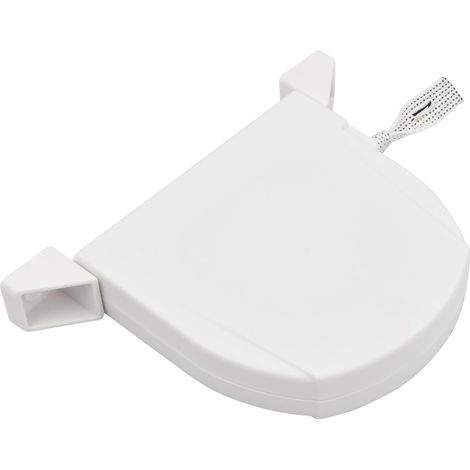 1 - Enrouleur De Sangle - Volet Roulant - Mécanisme À Ressort Pour Remplacement Facile - Système De Charnière Inclus - Blanc - 17,5x13x2,5cm