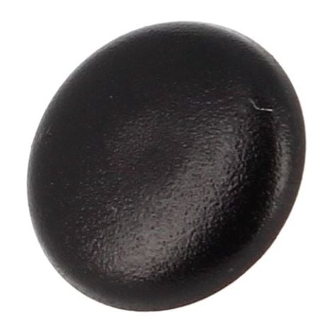 Cache Ø12 pour Vis Confirmat Plastique Noir RAL 9005 (1/2)