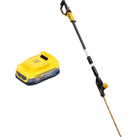 Cortasetos inalámbrico DeWalt DCMPH 566 N 18 V 55 cm + 1x batería Powerstack 1,7 Ah - sin cargador (1/5)