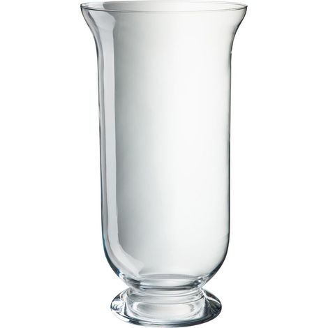 Photophore Design en Verre "Gordon" 50cm Transparent