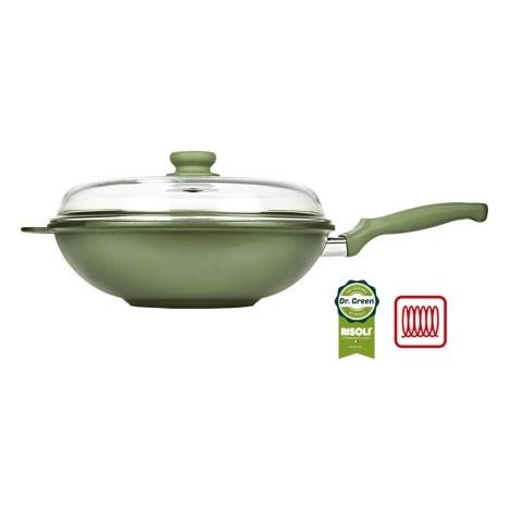 WOK C/TAPA DR.GREEN 32 3L RISOLI 00081DRIN/32 - RAMON DE CASTRO