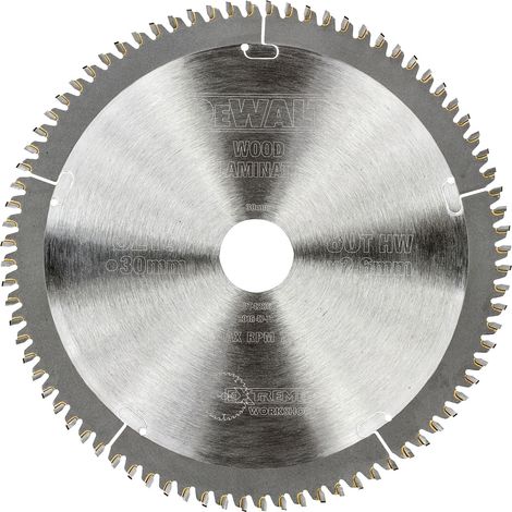 DEWALT DT4286 EXTREME WORKSHOP for wood 216mm x 30mm x 80T