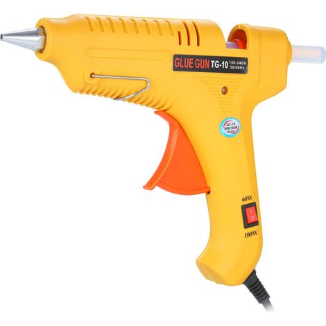 Jeffergarden Hot melt glue gun 60W/100W adjustable power multi-function industrial household DIY yellow GT-10 (1/5)